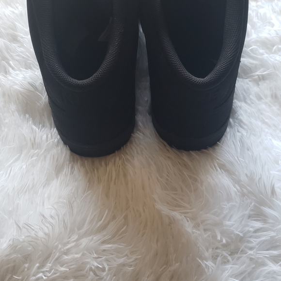 Mens Nike Court Mid Vision Triple Black - Picture 3 of 6